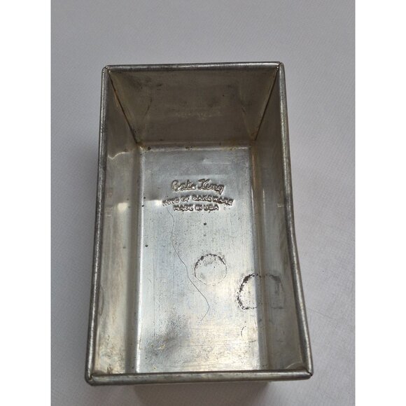 Vintage Bake King Aluminum Bread Loaf Pan Made In USA - Picture 1 of 8